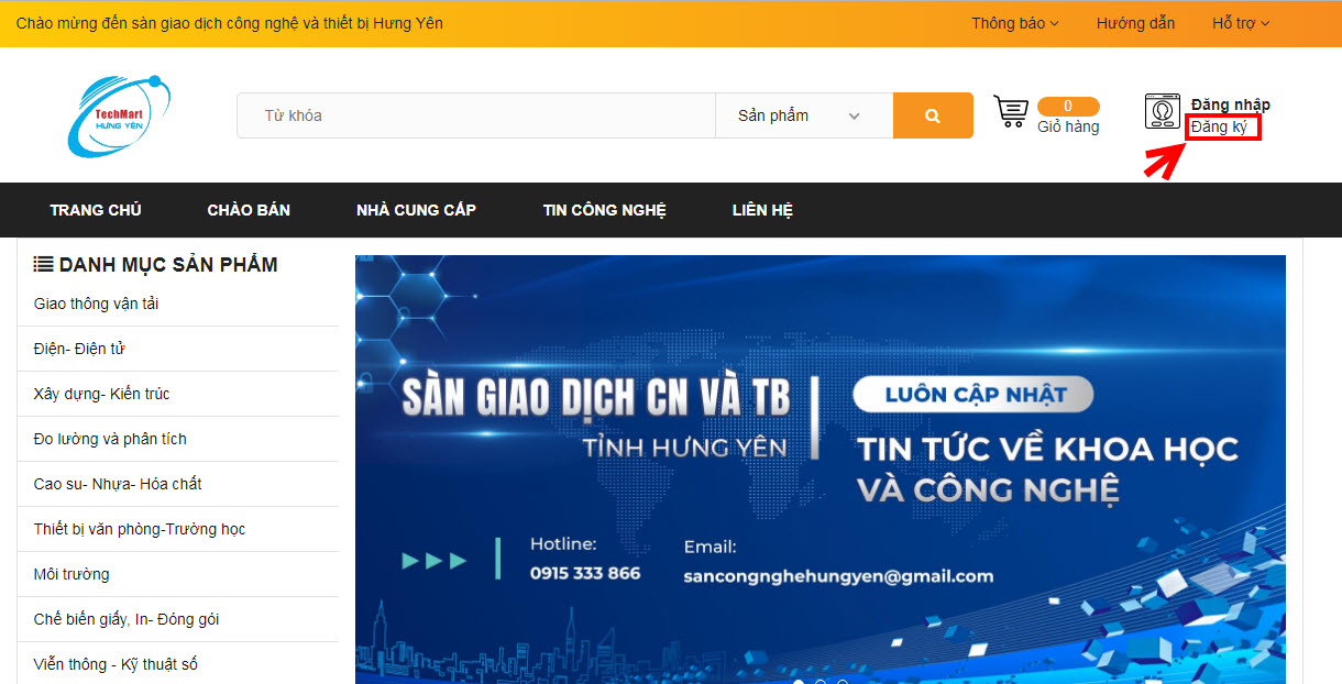 Hướng dẫn đăng k&yacute; th&agrave;nh vi&ecirc;n NGƯỜI MUA