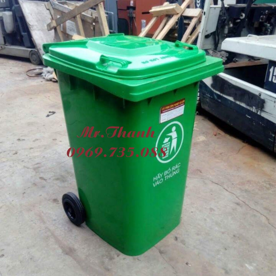 Thùng rác nhựa HDPE 240L-SG240