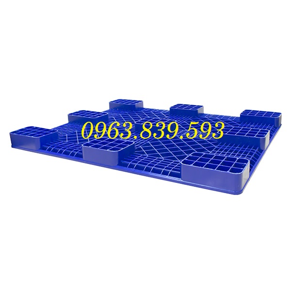 Pallet nhựa/ Pallet công nghiệp 1 mặt liền khối