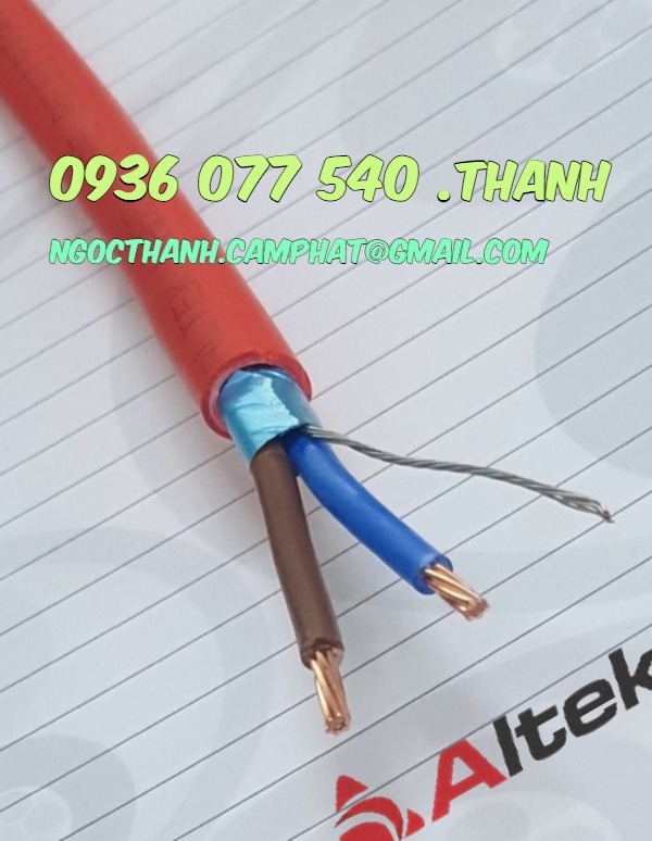 Cáp chống cháy Fire Resistant Cable 2X2.5MM+E