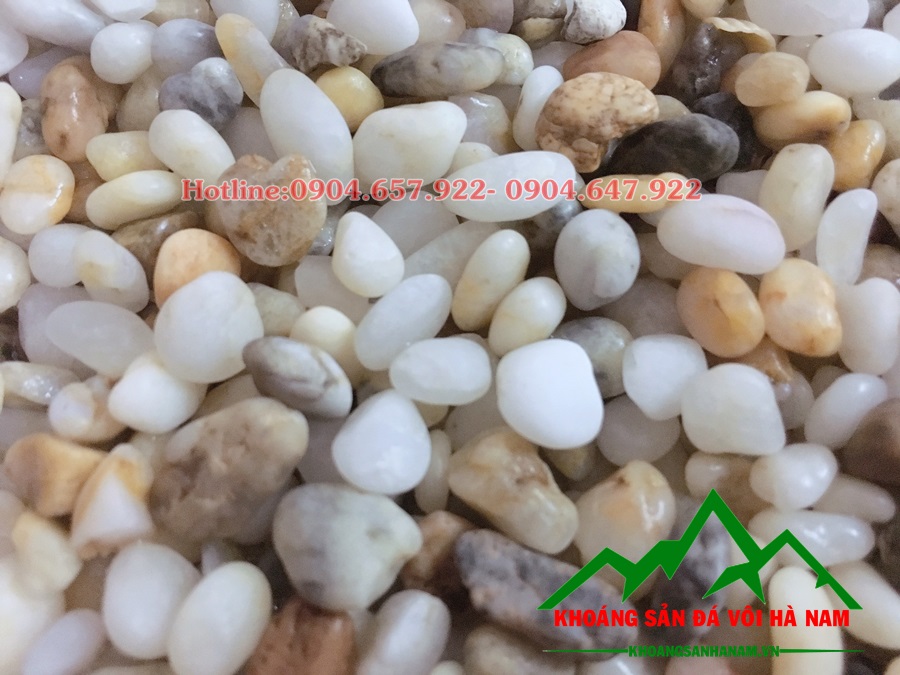 Sỏi ba màu, sỏi biển đủ kích thước