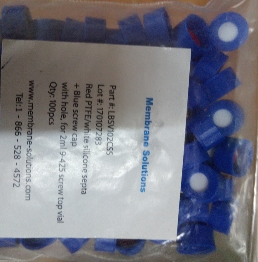 Thiết bị hãng MEMBRANE SOLUTIONS (Lọ VIAL - Lọc - Bể cách thủy- Tủ sấy)