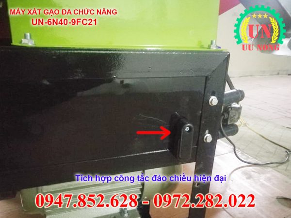 Máy xát gạo đa năng siêu sạch cho gia đình và đại lý kinh doanh lúa gạo vừa và nhỏ - Ưu Nông