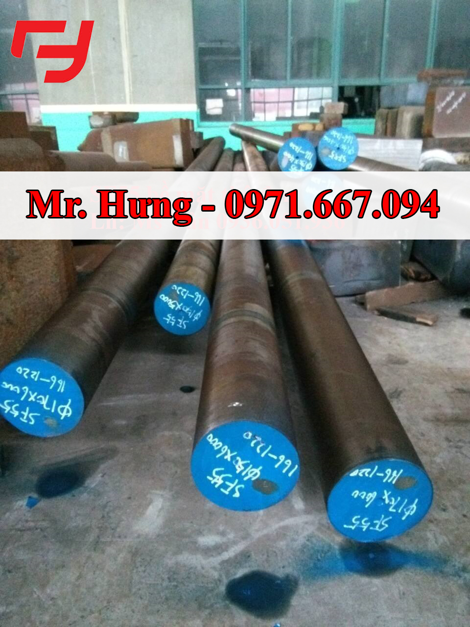 Thép rèn, trục rèn SF55, SF55W, SF60W