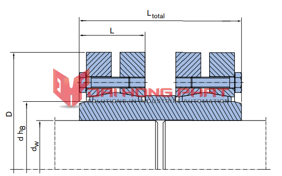 khớp nối mặt bích RfN 5071